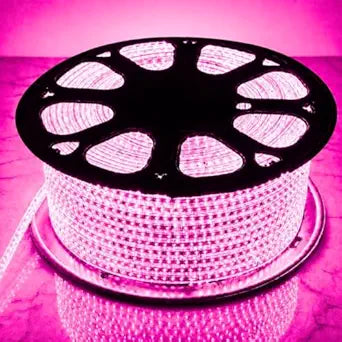 COXO 15 Meters LED Rope Light for Decoration – Waterproof Pink SMD Cove Light for Ceiling, Home Decor, LED Pipe Light for Diwali, Festival, Indoor, Outdoor Use (Pink, 15 Meter)